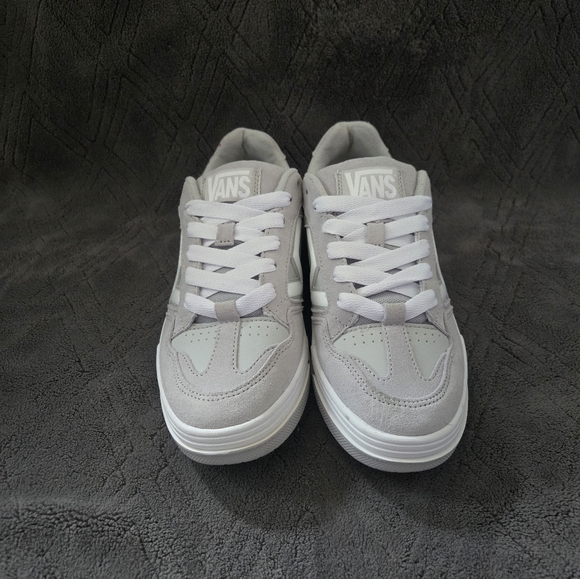 Vans Upland Skate Shoes Mens Sz 8.5 Skateboarding Sneakers Gray Suede. - Picture 4 of 9